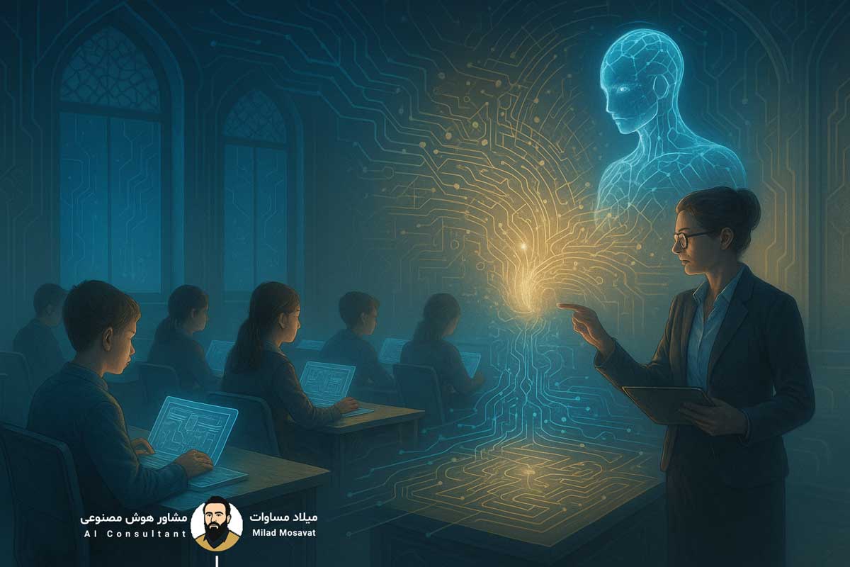 هوش مصنوعی در آموزش به قلم میلاد مساوات