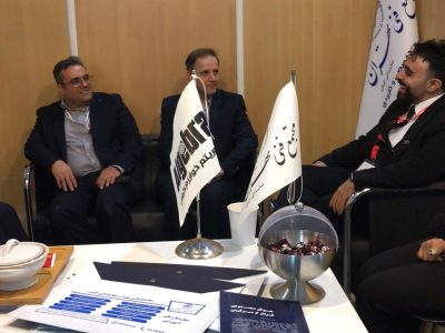 سارا زینالی میلاد مساوات در نمایشگاه کیش اینوکس 2025